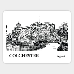 Colchester England Magnet